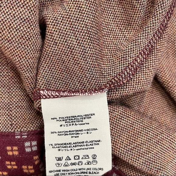 Free People Carnaby Pattern Stretch Slim Fit Pants Size 0 - Picture 10 of 10